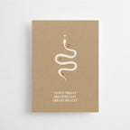 DANCE FREELY. BREATHE EASY. CREATE BEAUTY. – Mini-Karte –