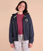 Simolis Zipped Fleece Hood