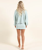 Seafoam Short Skirt