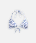 Coral Bikini Triangle Tops