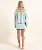 Seafoam Long Sleeve Polo Shirts