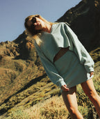 Seafoam Long Sleeve Polo Shirts