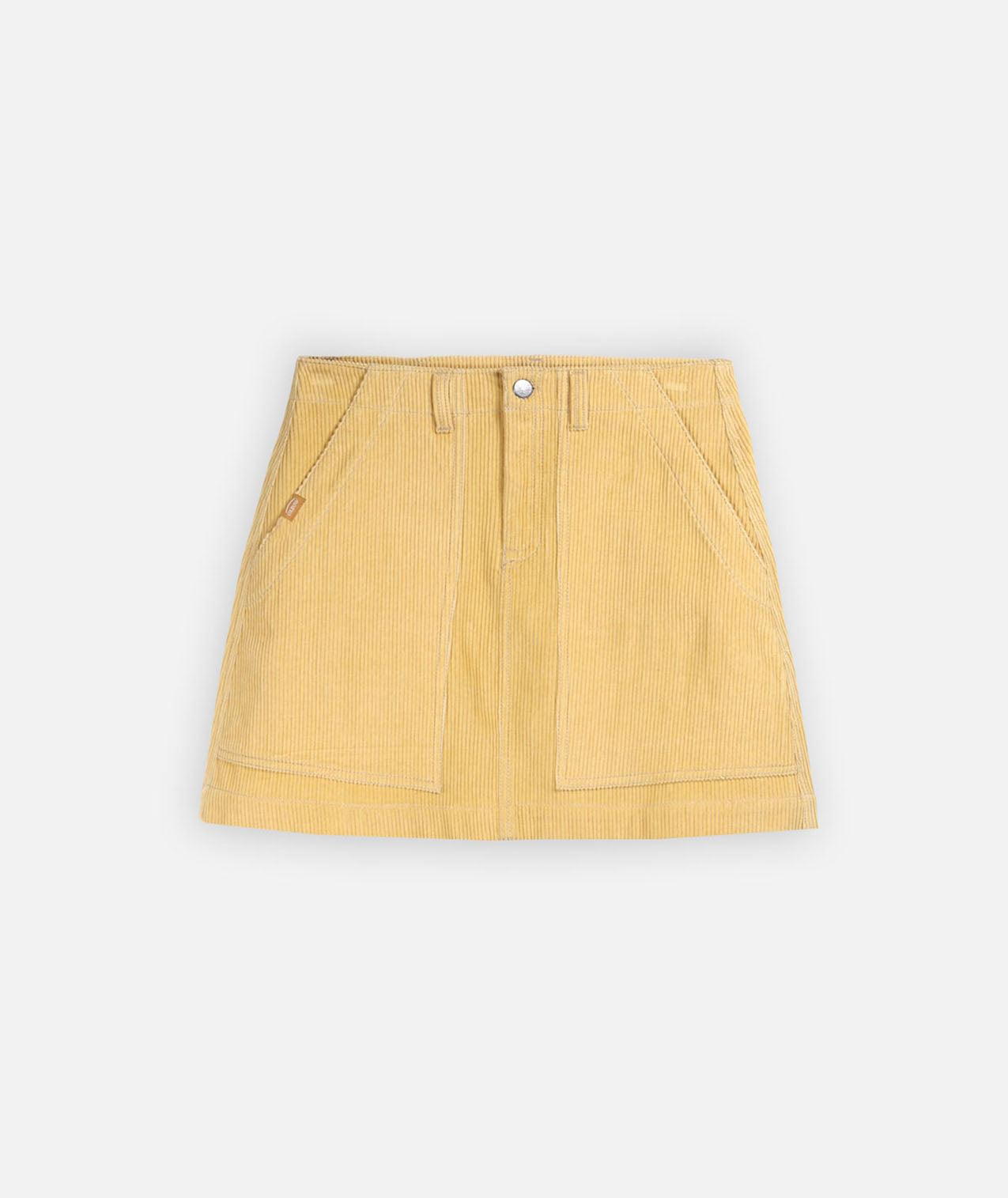 Cord Short Skirt