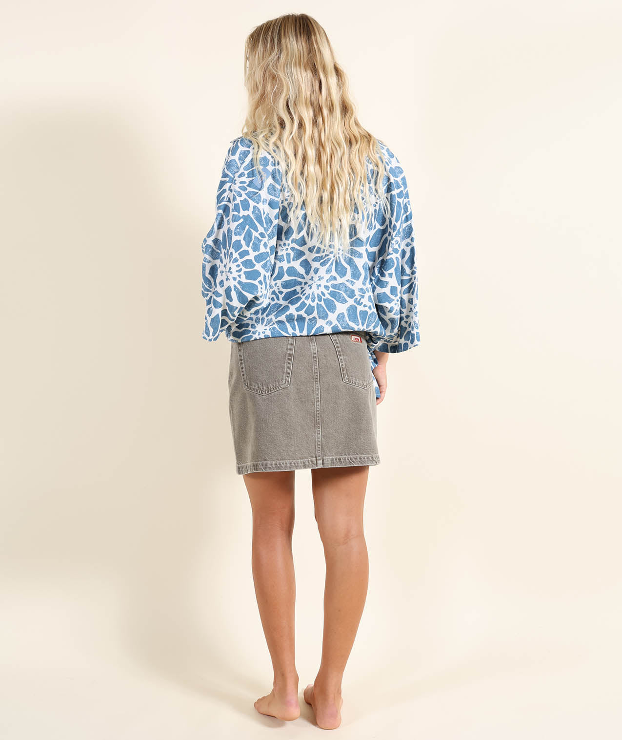 Denim Short Skirt