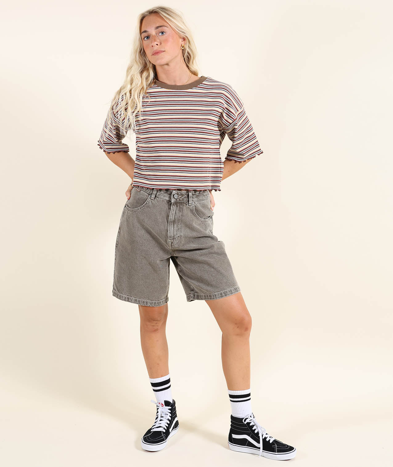 Bistripes Crop Tops