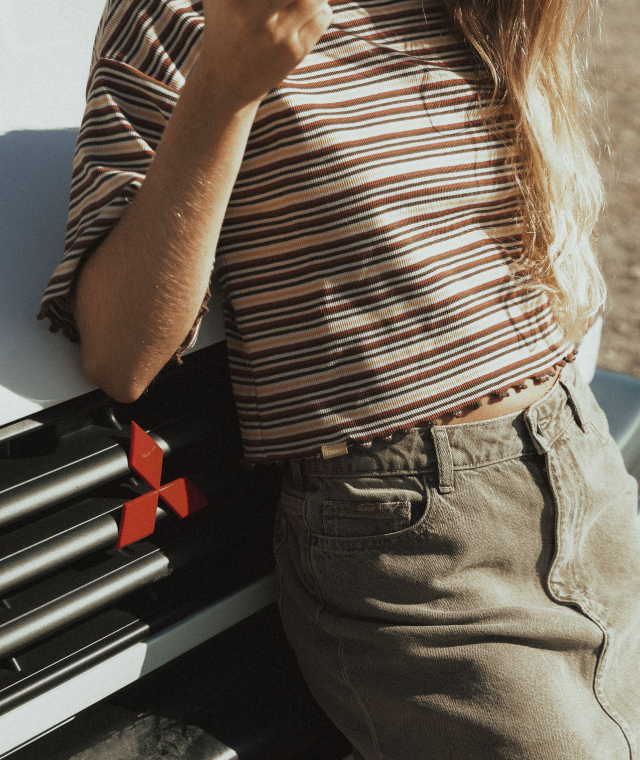 Bistripes Crop Tops