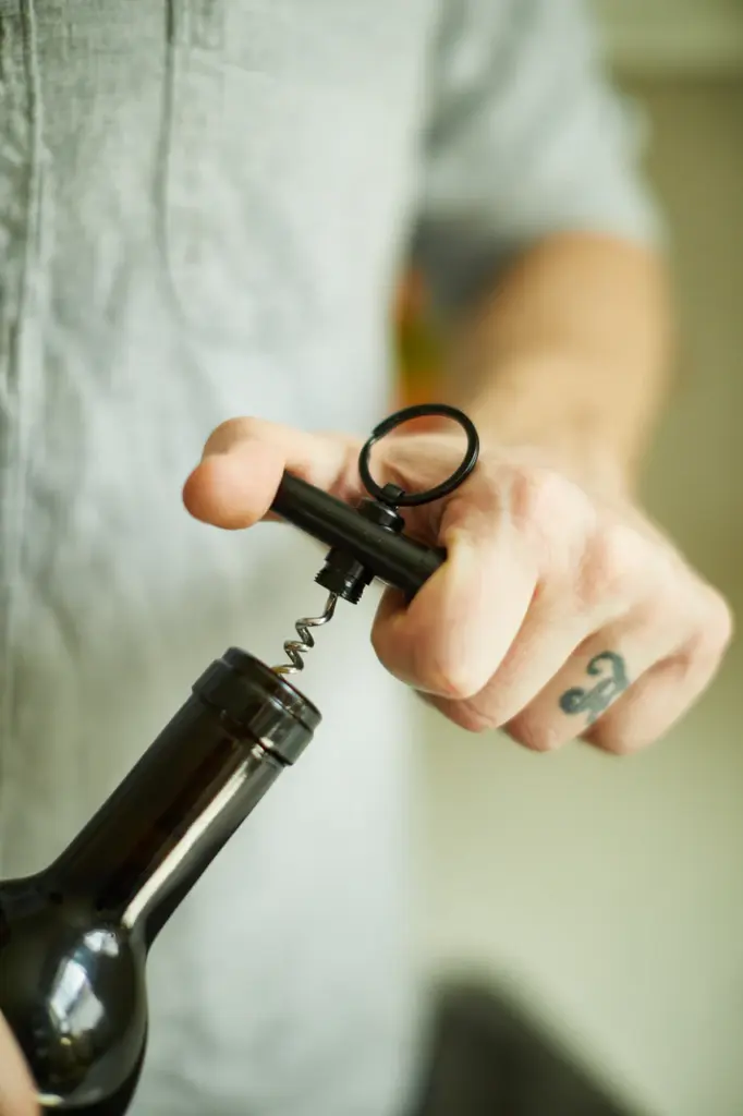 Mini Keychain Corkscrew